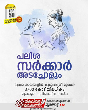 ദുരന്തങ്ങളെ നേരിടാൻ പലിശരഹിത വായ്പാ പദ്ധതി