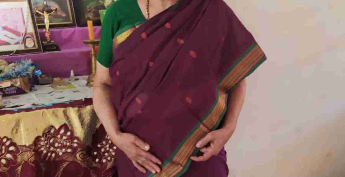  മോണോ ആക്ട് അരങ്ങിന്റെ  വേദിയിൽ രണ്ടാം സ്ഥാനം നേടി 74വയസ് കാരി അന്നമ്മ