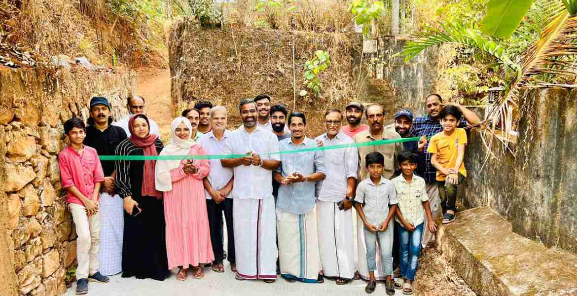 റോഡ് ഉദ്ഘാടനം ചെയ്തു
