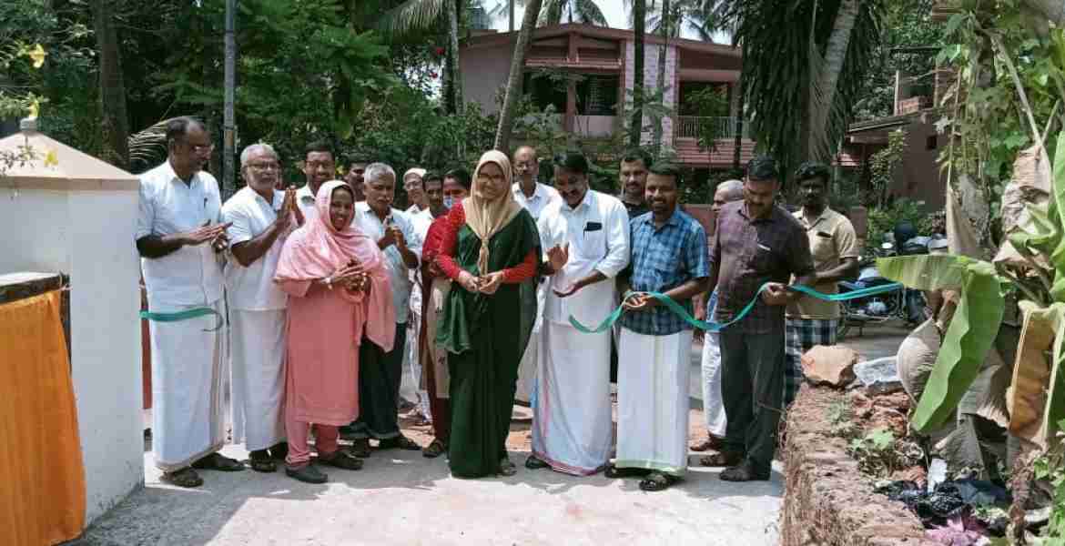 റോഡ് ഉദ്ഘാടനം ചെയ്തു