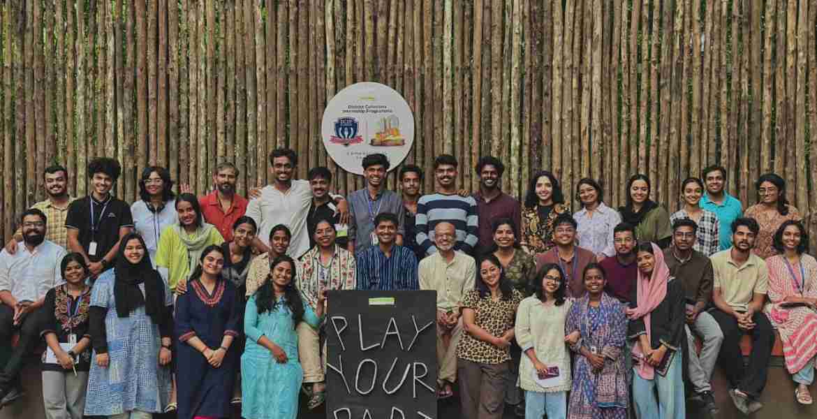 സരോവരം ബയോ പാര്‍ക്കില്‍ ജില്ലാ കലക്ടറുടെ ഇന്റേണ്‍സിനായി ഗ്രീന്‍ പീസ് ഇന്ത്യ നടത്തിയ ശില്‍പശാലയില്‍നിന്ന്