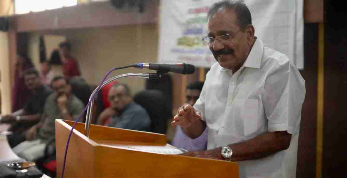 ഹരിത കേരളം മിഷന്‍ ദേശീയ പരിസ്ഥിതി സമ്മേളനത്തിന്റെ ഭാഗമായി സംഘടിപ്പിച്ച ജില്ലാതല സെമിനാര്‍ വനം-വന്യജീവി വകുപ്പ് മന്ത്രി എ കെ ശശീന്ദ്രന്‍ ഉദ്ഘാടനം ചെയ്യുന്നു