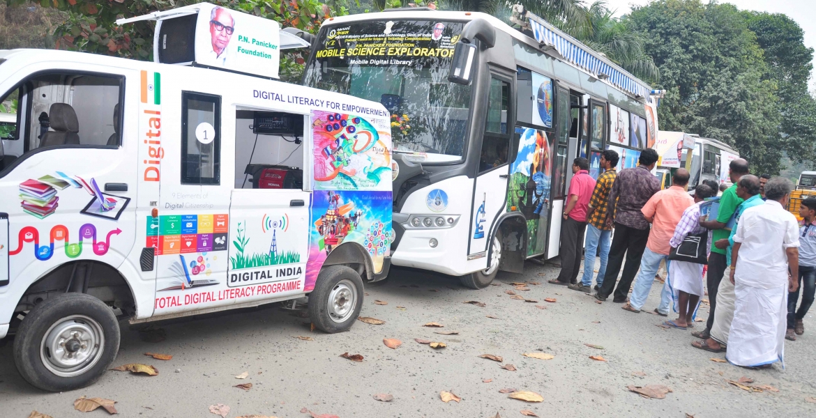  പി.എന്‍. പണിക്കര്‍ ഫൗണ്ടേഷന്‍ നയിക്കു 14-ാമത് എക്കോ ഡിജിറ്റല്‍ ജന്‍ വിജ്ഞാന്‍ വികാസ് യാത്ര