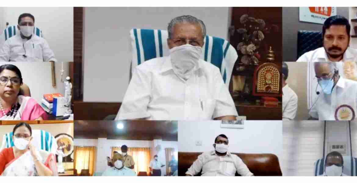 സംസ്ഥാനത്ത് പ്രവര്‍ത്തനസജ്ജമായ 102 കുടുംബാരോഗ്യ കേന്ദ്രങ്ങള്‍ മുഖ്യമന്ത്രി പിണറായി വിജയന്‍ ഓണ്‍ലൈനായി ഉദ്ഘാടനം ചെയ്ത് സംസാരിക്കുന്നു.