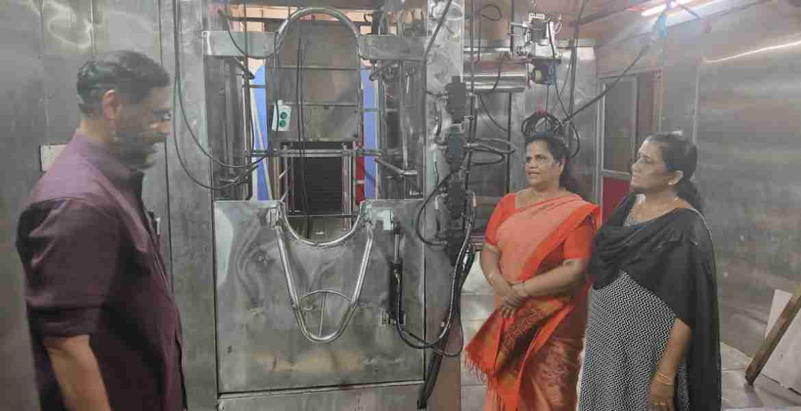 ഇരവിപേരൂര്‍ ഗ്രാമപഞ്ചായത്തിലെ പ്രവര്‍ത്തനസജ്ജമായ ആധുനിക അറവുശാല