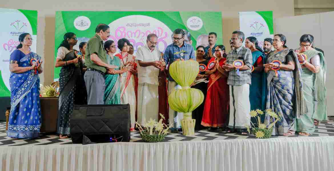 കുടുംബശ്രീ സിഡിഎസ് അധ്യക്ഷമാരുടെ സംഗമം മന്ത്രി എം.ബി രാജേഷ് ഉദ്ഘാടനം ചെയ്യുന്നു