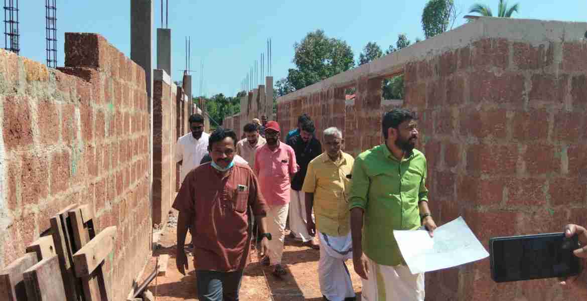 ചന്തപ്പുര തെയ്യം മ്യൂസിസം പ്രവൃത്തി പുരോഗതി വിലയിരുത്തി