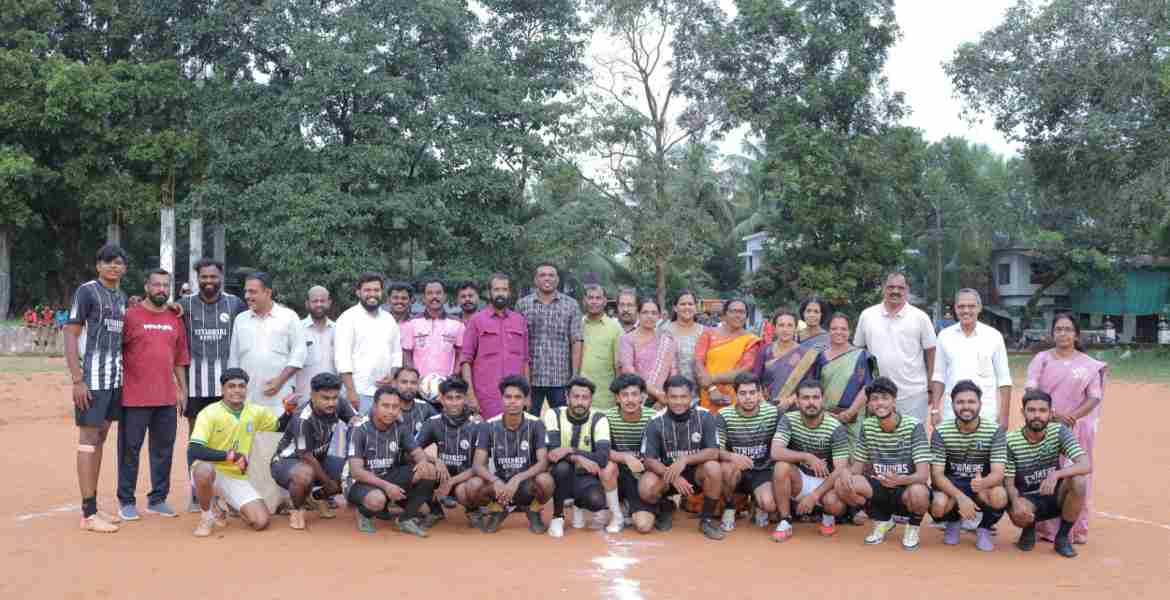 കരിവെള്ളൂർ-പെരളം ഗ്രാമപഞ്ചായത്ത് കേരളോത്സവം ഫുട്ബോൾ ടൂർണമെന്റിന് ആവേശകരമായ തുടക്കം