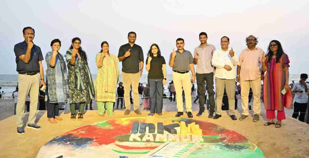 'നിങ്ങളുടെ വോട്ട്, നിങ്ങളുടെ നാളെ'; ആവേശത്തോടെ ‘ഇങ്ക് ഇറ്റ് കണ്ണൂർ’