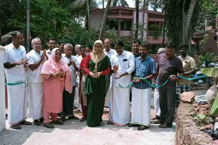 റോഡ് ഉദ്ഘാടനം ചെയ്തു
