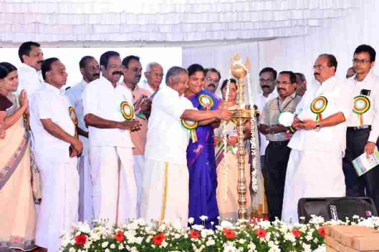  ജില്ലാ ക്ഷീരകര്‍ഷക സംഗമം നെറ്റിത്തൊഴുവില്‍ മന്ത്രി കെ. രാജു ഉദ്ഘാടനം ചെയ്യുു.