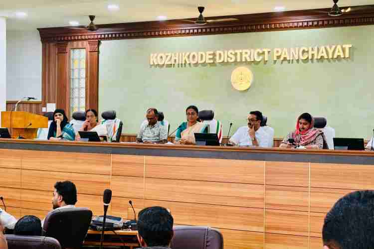 ജില്ലാ പഞ്ചായത്ത് ബജറ്റ് അവതരണത്തിൽനിന്ന്