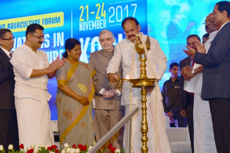 Vice President of India in Kochi