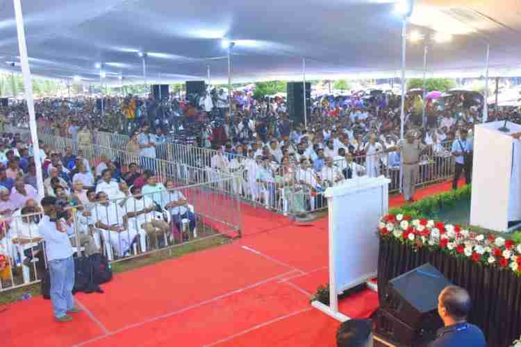 അനക്കാംപൊയിൽ- കള്ളാടി-മേപ്പാടി തുരങ്കപാതയുടെ പ്രവൃത്തി ഉദ്ഘാടനം മുഖ്യമന്ത്രി പിണറായി വിജയൻ നിർവ്വഹിക്കുന്നു