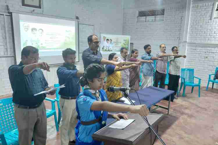 കൃഷിവകുപ്പ് എസ്.കെ.എം.ജെ ഹൈസ്കൂളിൽ സംഘടിപ്പിച്ച ജില്ലാതല പരിസ്ഥിതി ദിനാചരണ പരിപാടി 