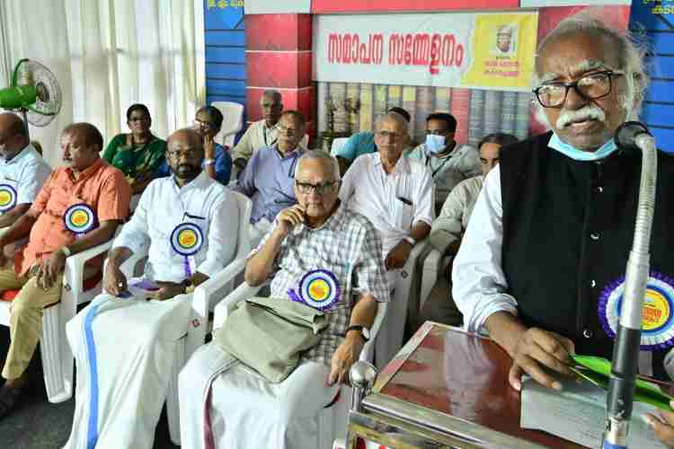 ജില്ലാ ലൈബ്രറി കൗണ്‍സില്‍ വികസന സമിതി സംഘടിപ്പിക്കുന്ന 19-ാമത് പുസ്തകോത്സവം സമാപന സമ്മേളനം  മന്ത്രി രാമചന്ദ്രൻ കടന്നപ്പള്ളി ഉദ്ഘാടനം ചെയ്യുന്നു