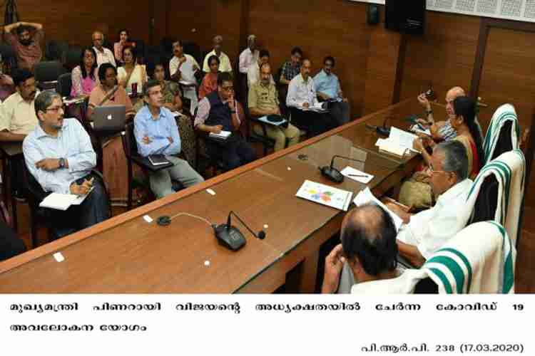 CM at Covid19 review meeting